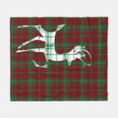 Oh Deer! Kerstmis Fleece Deken (Voorkant (Horizontaal))