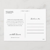 Oh Deer Kerstmis hier Faux Gold Glitter Deer Feestdagenkaart (Achterkant)