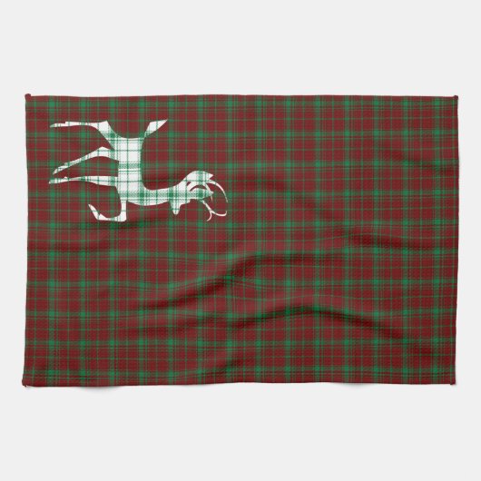 Oh Deer! Kerstmis Theedoek (Horizontaal)