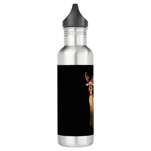 Oh Deer - kerstrender Waterfles (Links)