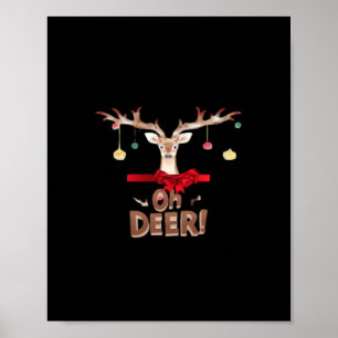 Oh Deer Klassieke Sfeer Poster