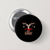 Oh Deer Klassieke Sfeer Ronde Button 5,7 Cm (Voorkant /achterkant)