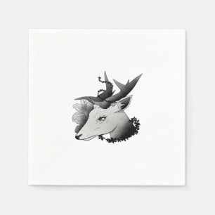 Oh Deer Klassieke Stijl Servet