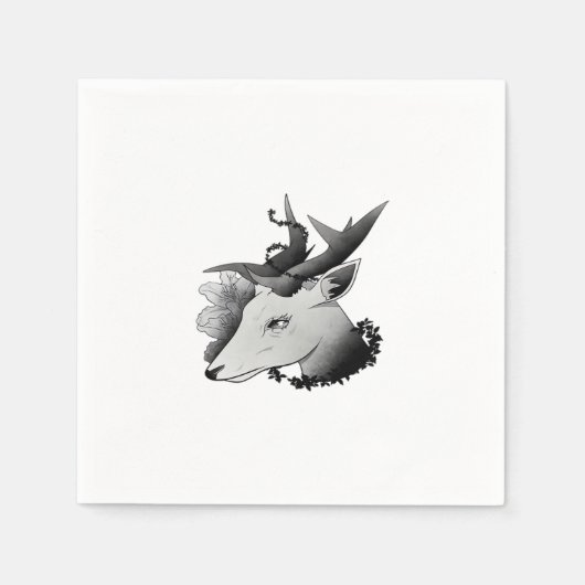 Oh Deer Klassieke Stijl Servet (Voorkant)