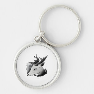 Oh Deer Klassieke Stijl Sleutelhanger