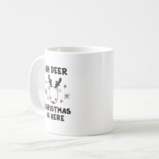 Oh Deer Koffiemok (Voorkant links)