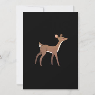 Oh Deer Me Whimsical Creative Design Feestdagenkaart