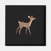 Oh Deer Me Whimsical Creative Design Magneet (Voorkant)
