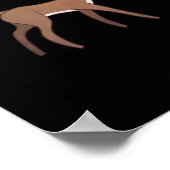 Oh Deer Me Whimsical Creative Design  Poster (Hoek)