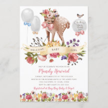 Oh Deer Meisje Baby shower