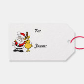 Oh Deer Merry Kerstmis van Santa Gift Labels Cadeaulabel (Voorkant (Horizontaal))