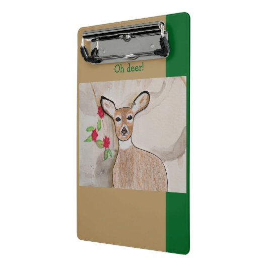 Oh Deer Mini Klembord (Angled2)