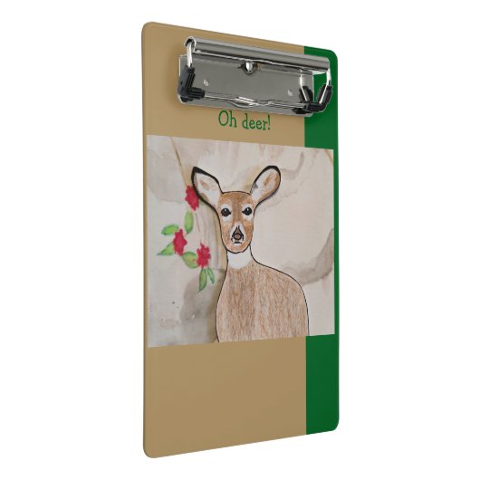 Oh Deer Mini Klembord (Schuin)