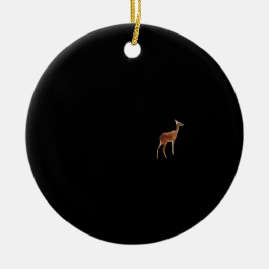 Oh Deer Minimaal Design Ornament (Voorkant)