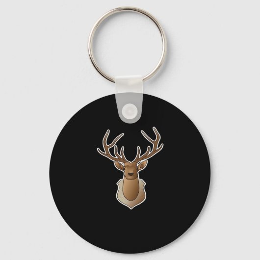 Oh Deer Minimaal Design Sleutelhanger (Voorkant)