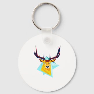 Oh Deer Minimaal Rustieke Stijl Sleutelhanger
