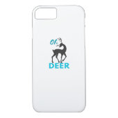 Oh Deer Minimal Design  Case-Mate iPhone Case (Achterkant)