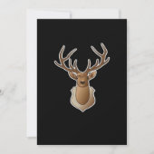 Oh Deer Minimal Design Feestdagenkaart (Voorkant)