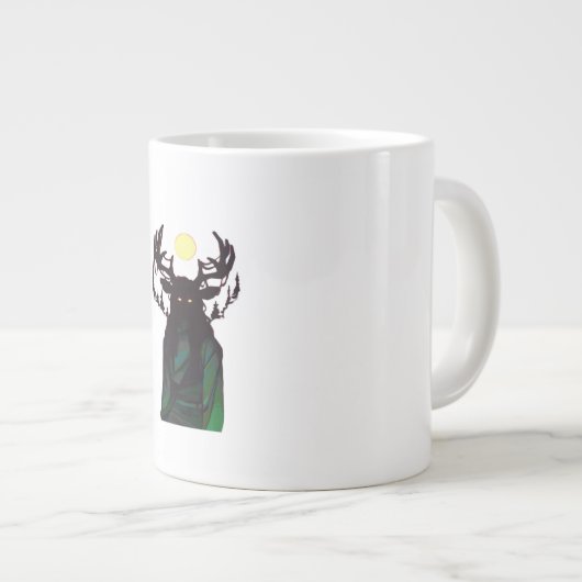 Oh Deer Minimal Design Grote Koffiekop (Voorkant rechts)
