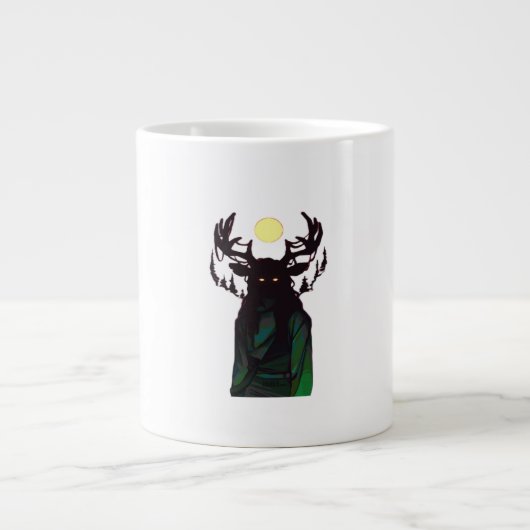 Oh Deer Minimal Design  Grote Koffiekop (Voorkant)