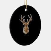Oh Deer Minimal Design Keramisch Ornament (Rechts)