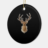 Oh Deer Minimal Design Keramisch Ornament (Links)