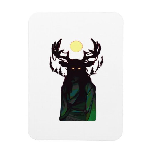 Oh Deer Minimal Design Magneet (Verticaal)