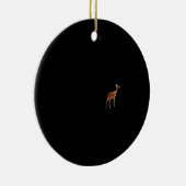 Oh Deer Minimal Design Ornament (Rechts)