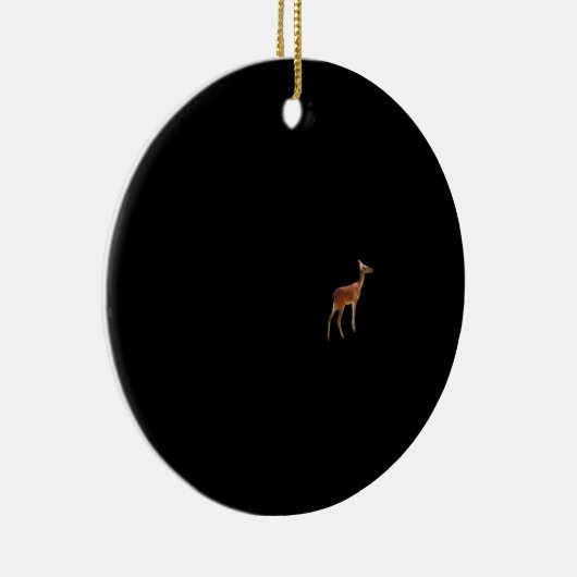 Oh Deer Minimal Design Ornament (Rechts)