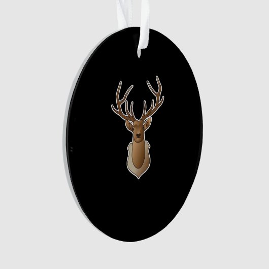 Oh Deer Minimal Design Ornament (voorkant)