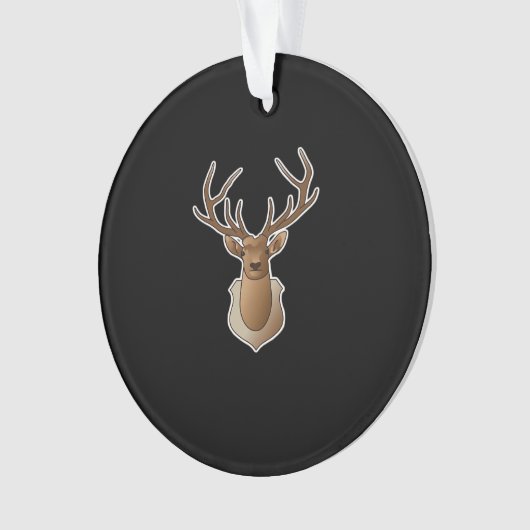 Oh Deer Minimal Design Ornament (voorkant)