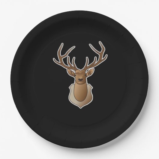 Oh Deer Minimal Design  Papieren Bordje (Voorkant)
