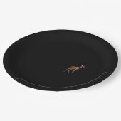 Oh Deer Minimal Design  Papieren Bordje (Gekanteld)