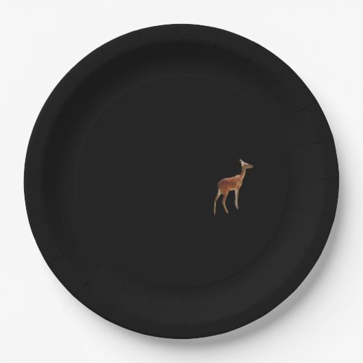 Oh Deer Minimal Design  Papieren Bordje (Voorkant)