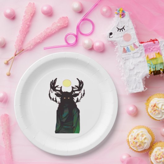 Oh Deer Minimal Design  Papieren Bordje (Feest)