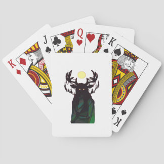 Oh Deer Minimal Design  Pokerkaarten