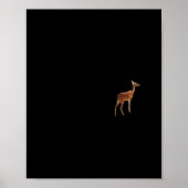 Oh Deer Minimal Design Poster (Voorkant)