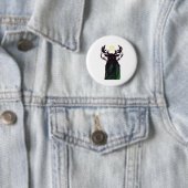 Oh Deer Minimal Design  Ronde Button 5,7 Cm (In situ)