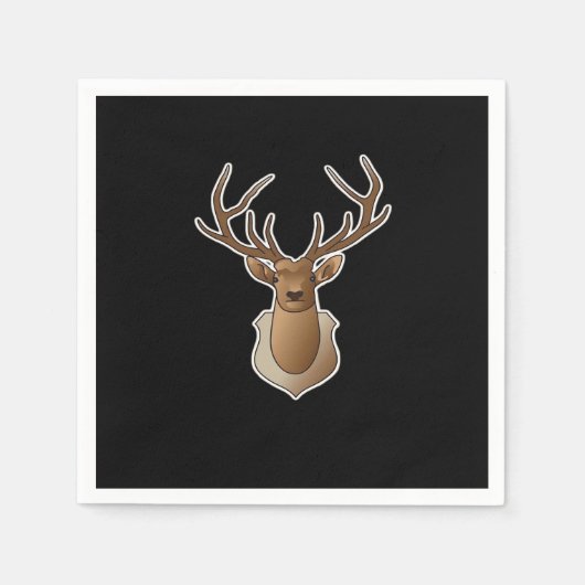 Oh Deer Minimal Design Servet (Voorkant)