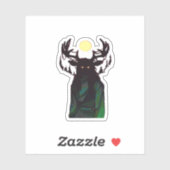 Oh Deer Minimal Design Sticker (Vel)