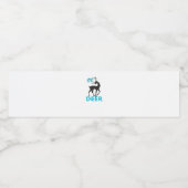 Oh Deer Minimal Design  Waterfles Etiket (Enkel label)