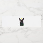 Oh Deer Minimal Design Waterfles Etiket (Enkel label)