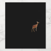 Oh Deer Minimal Design  Wijn Etiket (Enkel label)
