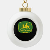 Oh Deer Minimal Modern Design  Keramische Bal Ornament (Voorkant)