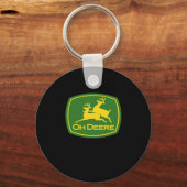 Oh Deer Minimal Modern Design Keychain (Voorkant)