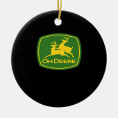 Oh Deer Minimal Modern Design Ornament (Voorkant)