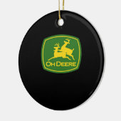 Oh Deer Minimal Modern Design Ornament (Links)