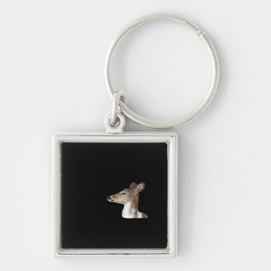 Oh Deer Minimal Modern Design Sleutelhanger (Voorkant)