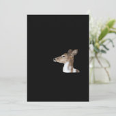 Oh Deer Minimal Modern Ontwerp Feestdagenkaart (Staand voorkant)