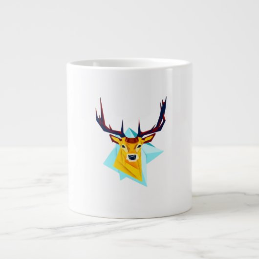 Oh Deer Minimal Rustic Style  Grote Koffiekop (Voorkant)